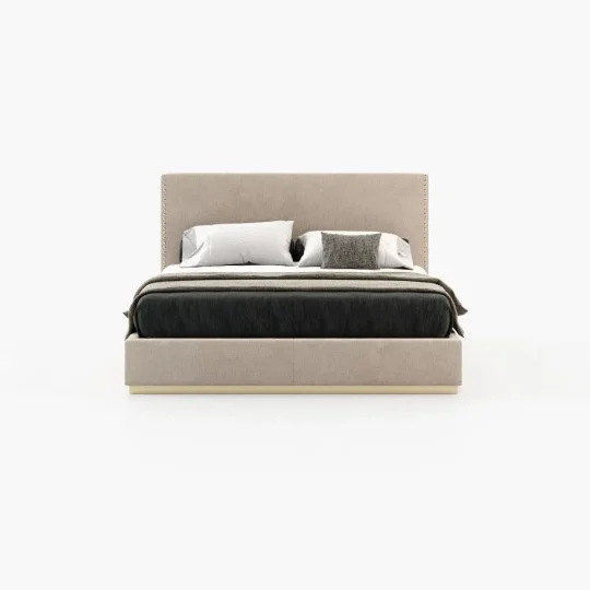 Salone Grey Queen Bed